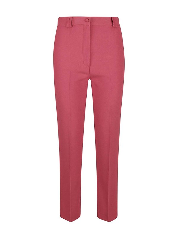 HEBE STUDIO: Pantalons casual - Short - Rouge