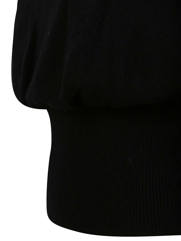 The Best Shops MALO: ボートネック - ボートネック - 黒