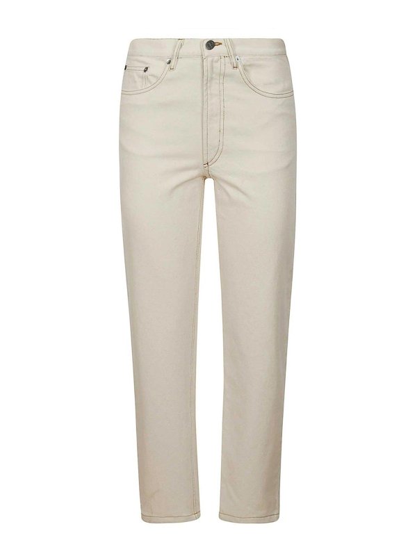 A.P.C.: Pantalones casual - Pantalón Casual - Beis Claro