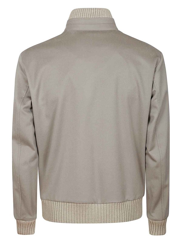 Kired: casual jackets online - Kired high-neck ribbed jacket