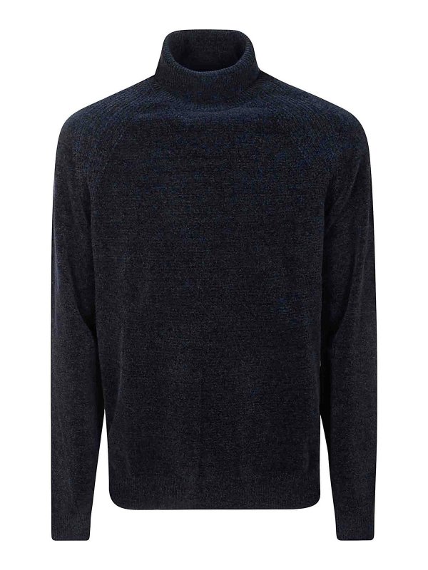 RRD Roberto Ricci Designs: maglia a collo alto e polo - Maglia dolcevita in velluto