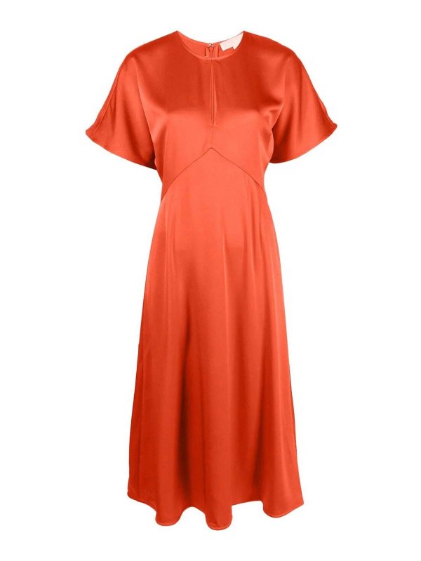 MICHAEL KORS: Vestidos largos - Vestido Largo - Naranja