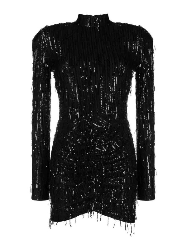 ROTATE Birger Christensen: ショートドレス - ショートドレス - 黒