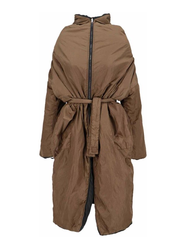 KIMONORAIN: padded jackets - Reversible down jacket