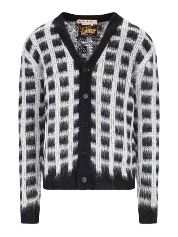 Marni: Cardigans - Cardigan - Schwarz