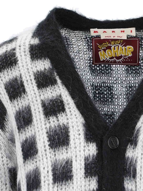 The Best Shops Marni: Cardigans - Cardigan - Schwarz