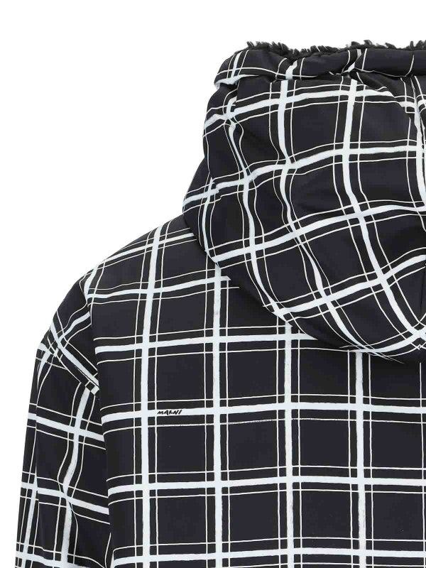 Marni buy online Checked padded down jacket