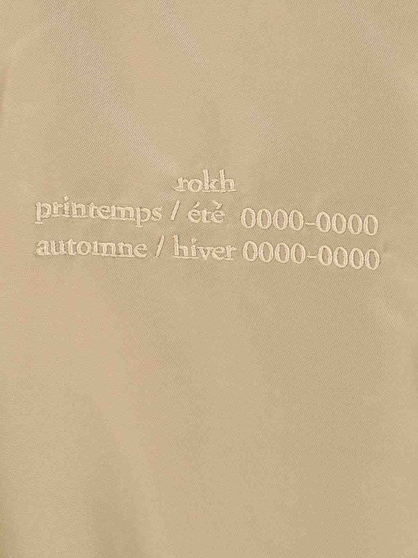 Parka cappuccio logo shop online: ROKH