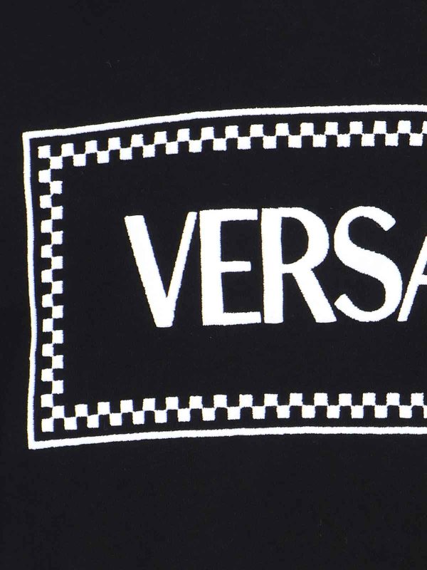Logo hoodie shop online: VERSACE