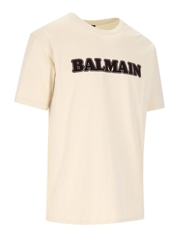 Balmain: t-shirts - T-shirt logo