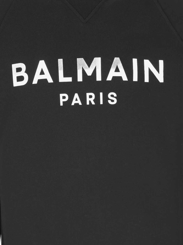 Logo sweatshirt shop online: Balmain