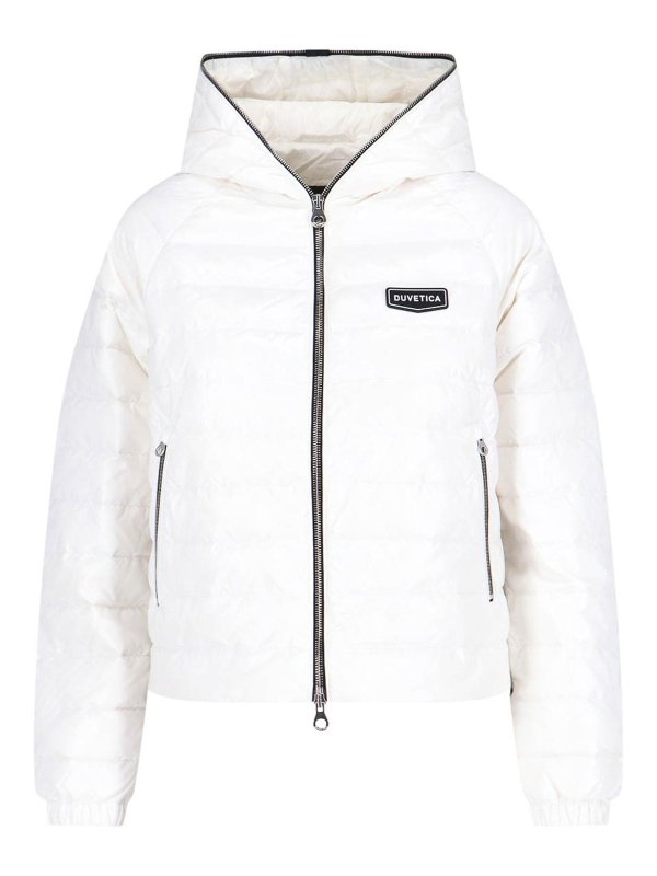 DUVETICA: ダウン・ハイテクジャケット - ダウンジャケット - 白