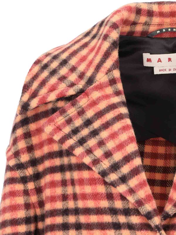 ショートコート - オレンジ shop online: Marni