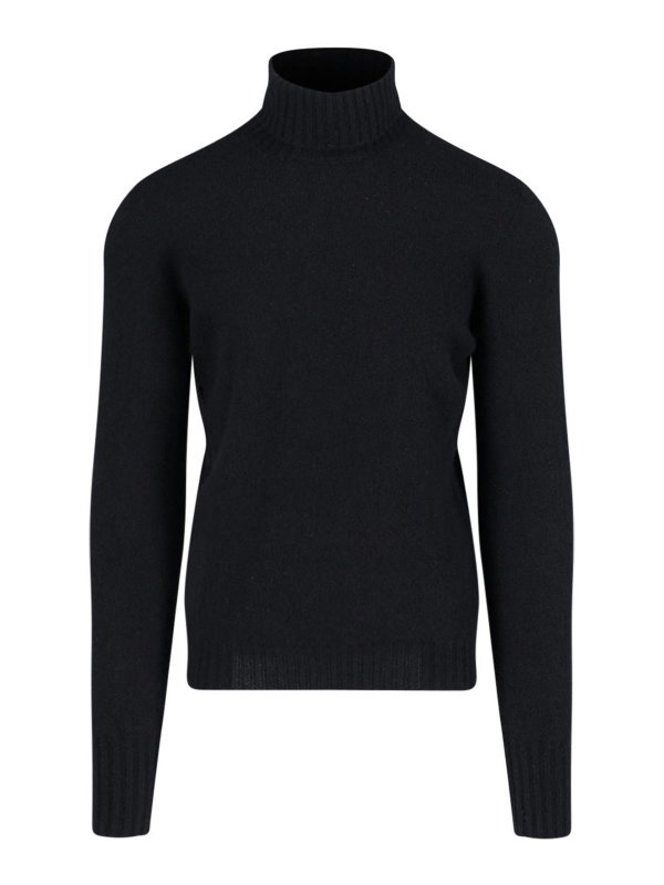 DRUMOHR: ボートネック - ボートネック - 黒