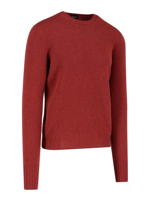 DRUMOHR: Col bateau online - Pull Col Bateau - Rouge