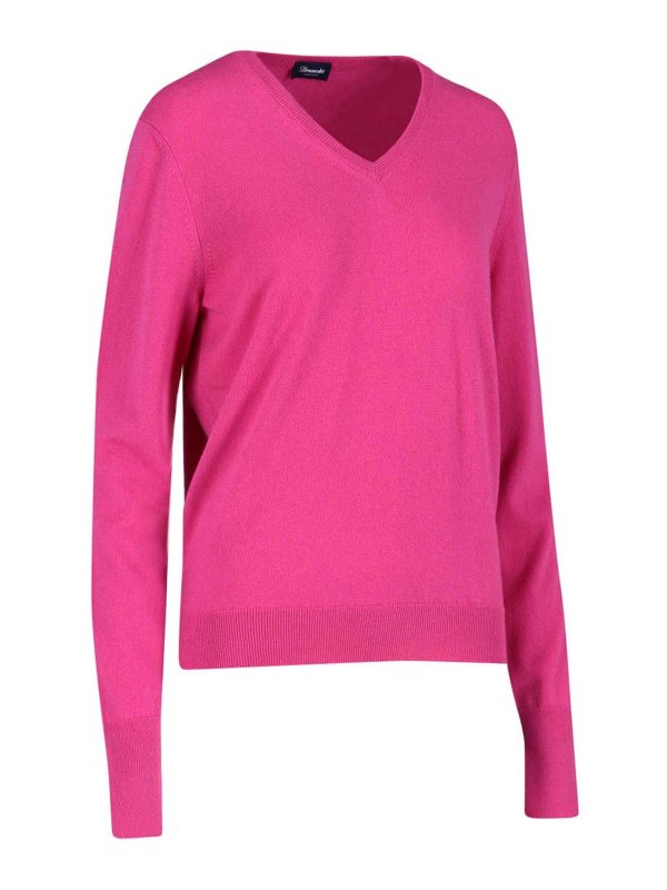 DRUMOHR: boat necks online - V-neck sweater