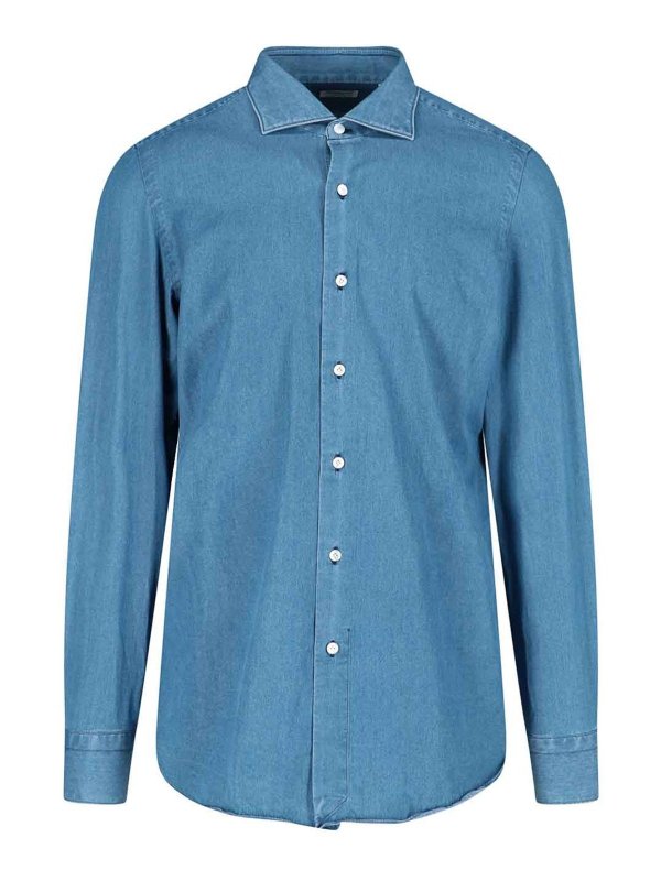 FINAMORE 1925: Hemden - Hemd - Blau