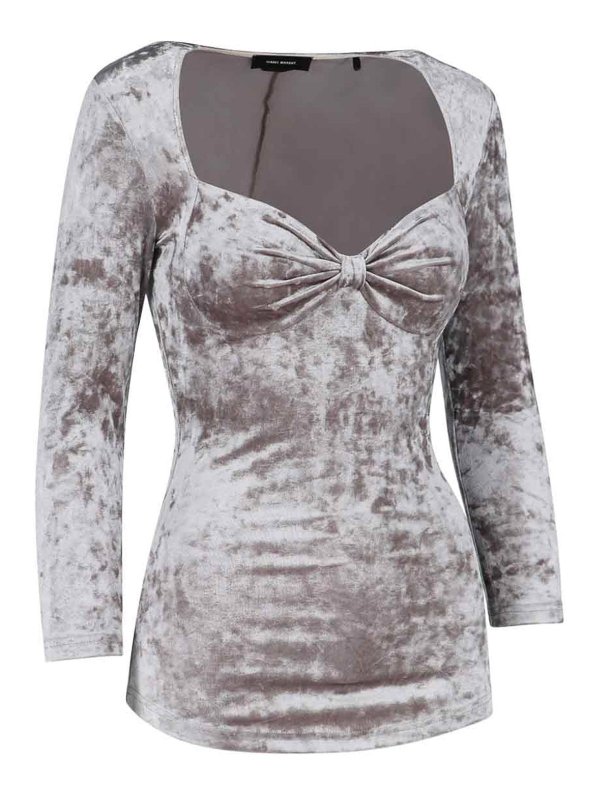 ISABEL MARANT: Tops & Tank tops online - Top velluto