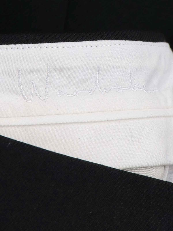 JIL SANDER buy online カジュアルパンツ - 黒