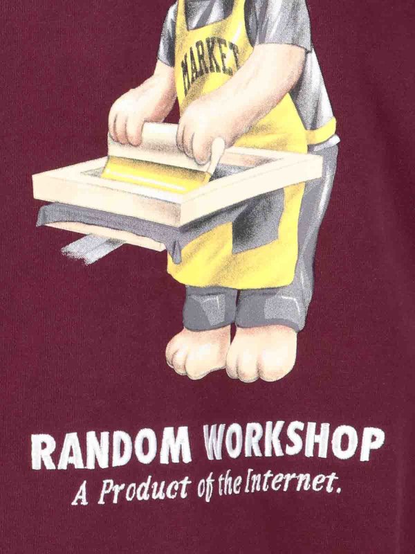 Sweatshirt - Rot shop online: MARKET