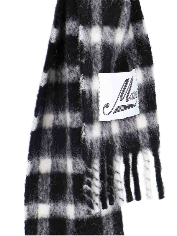 The Best Shops Marni: Écharpes - Écharpe - Noir