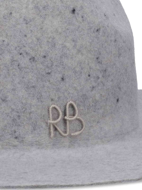 The Best Shops RUSLAN BAGINSKIY: Chapeaux - Chapeau - Gris