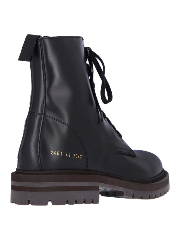 Leather derby boots shop online: COMMON PROJECTS