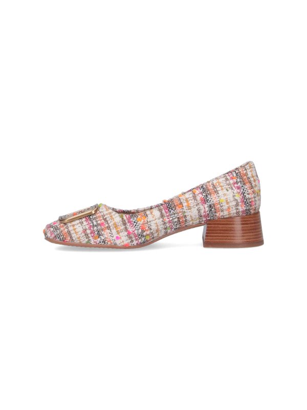The Best Shops TORY BURCH: flat shoes - Tweed heel ballet flats