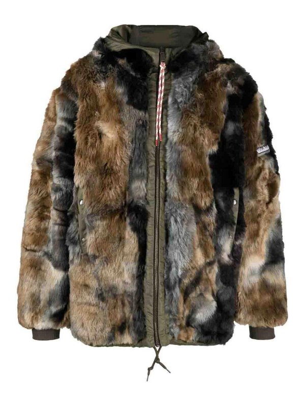 ARIES: parkas - Reversible nylon parka