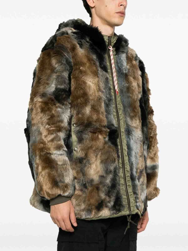 ARIES buy online Reversible nylon parka