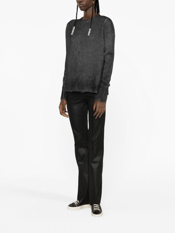 AVANT-TOI: crew necks online - Cashmere and silk blend sweater