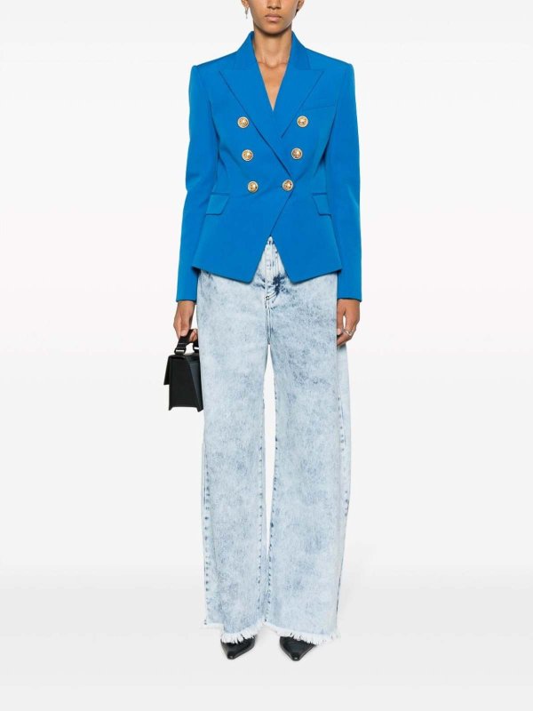 Balmain: カジュアルジャケット online - カジュアルジャケット - ブルー