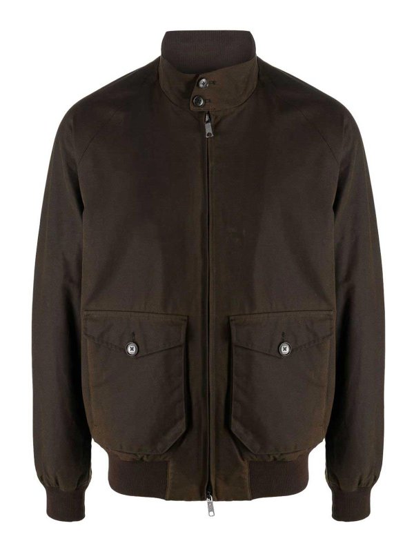 BARACUTA: casual jackets - G9 waxed cotton jacket