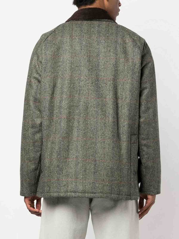 BARBOUR: short coats online - Bedale wool coat