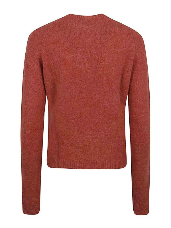 BASE: Strickpullover mit Rundhalsausschnitt online - Rundhalspullover - Gelb