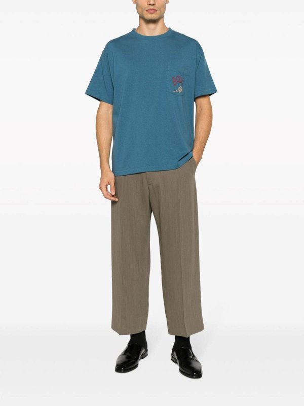 T-Shirt - Blau shop online: BODE