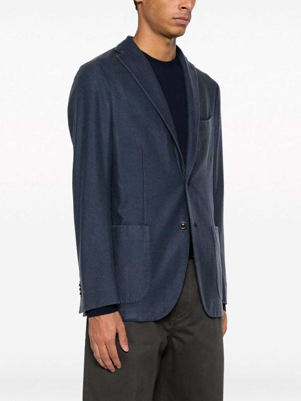 The Best Shops BOGLIOLI: casual jackets - Single-breasted cashmere jacket