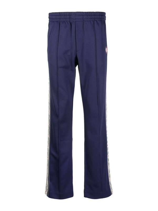 CASABLANCA: Pantalons de survêtement  - Short - Bleu