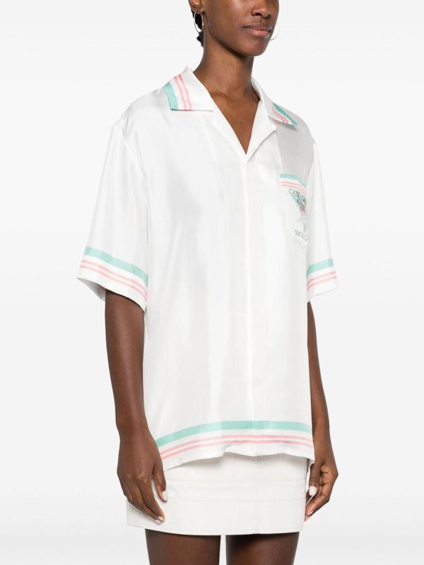 CASABLANCA: シャツ online - シャツ - 白