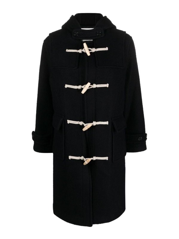 DUNST: short coats - Wool blend duffle coat