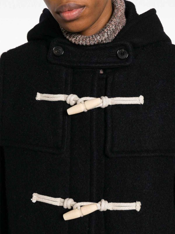 DUNST: short coats online - Wool blend duffle coat
