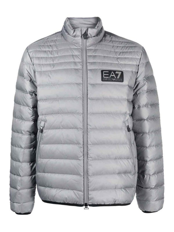 EA7 Emporio Armani: casual jackets - Logo down jacket