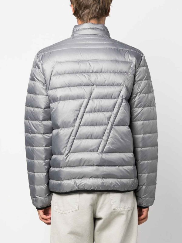 Logo down jacket shop online: EA7 Emporio Armani