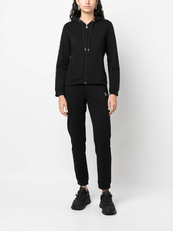 The Best Shops EA7 Emporio Armani: トラックスーツ ボトムス - 黒