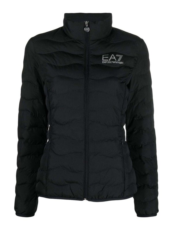 EA7 Emporio Armani: casual jackets - Logo down jacket