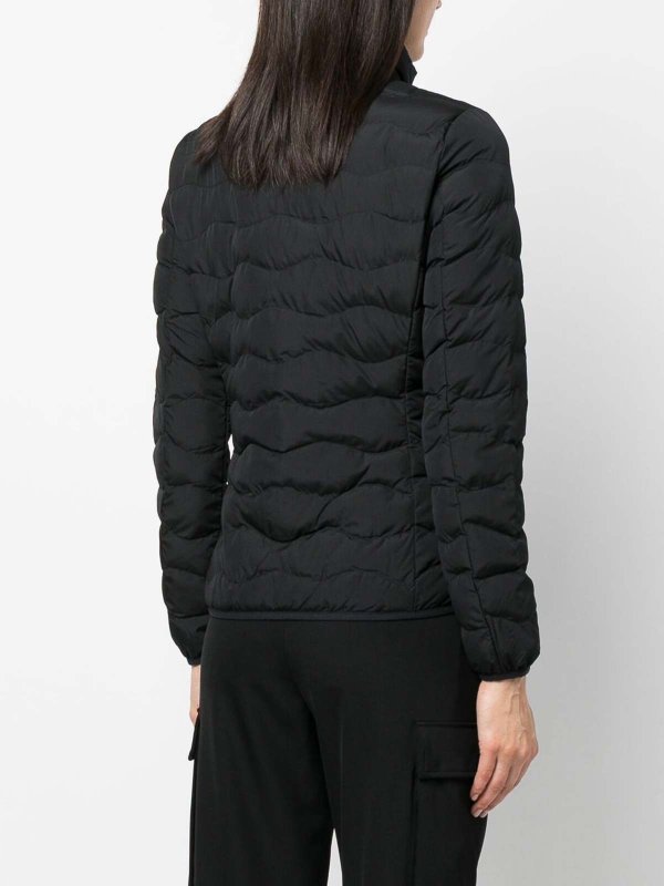 Logo down jacket shop online: EA7 Emporio Armani