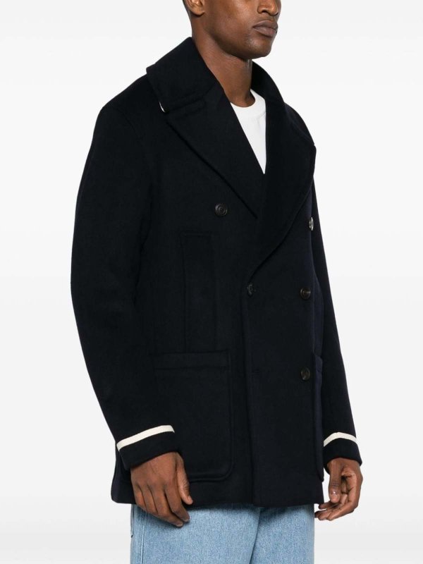 Emporio Armani ショートコート - ブルー|6R1B911NMYZ0920