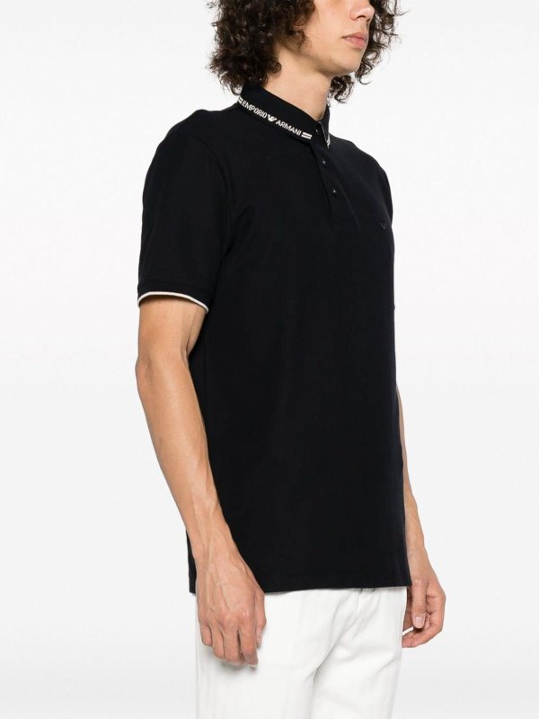 The Best Shops EMPORIO ARMANI: ポロシャツ - ポロシャツ - ブルー