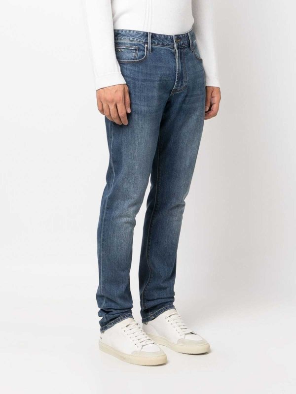 EMPORIO ARMANI: ブーツカットジーンズ online - ブーツカットジーンズ - ブルー