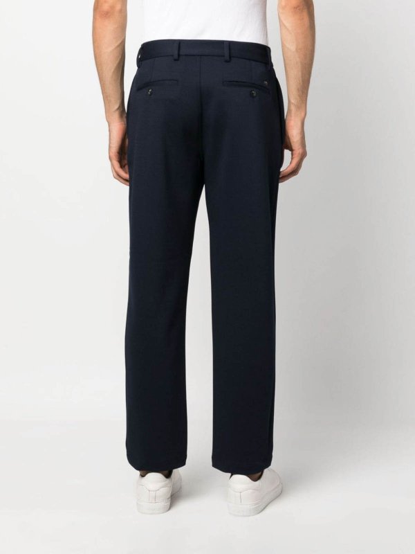 The Best Shops EMPORIO ARMANI: テーラードトラウザー - ショートパンツ - ブルー